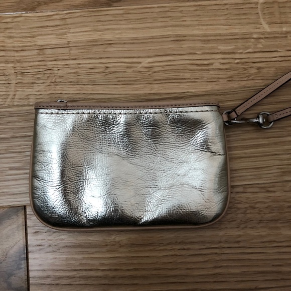 Coach Handbags - Metallic Coach Wristlet